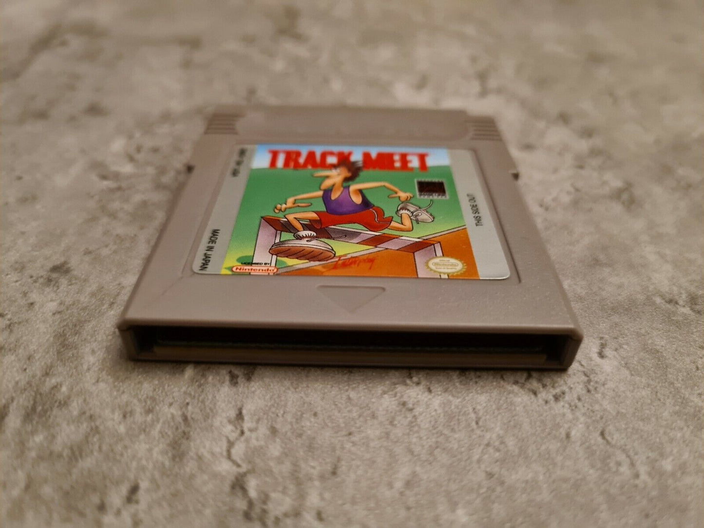 Nintendo Game Boy Classic Spiel Track Meet Modul USA - T-Retro-Games
