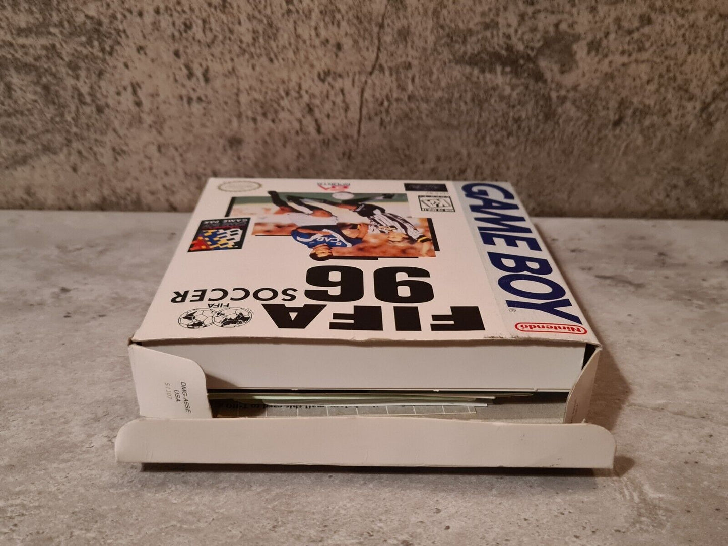 Nintendo Game Boy Classic Fifa Soccer 96 mit OVP und Anleitung + Poster USA - T-Retro-Games