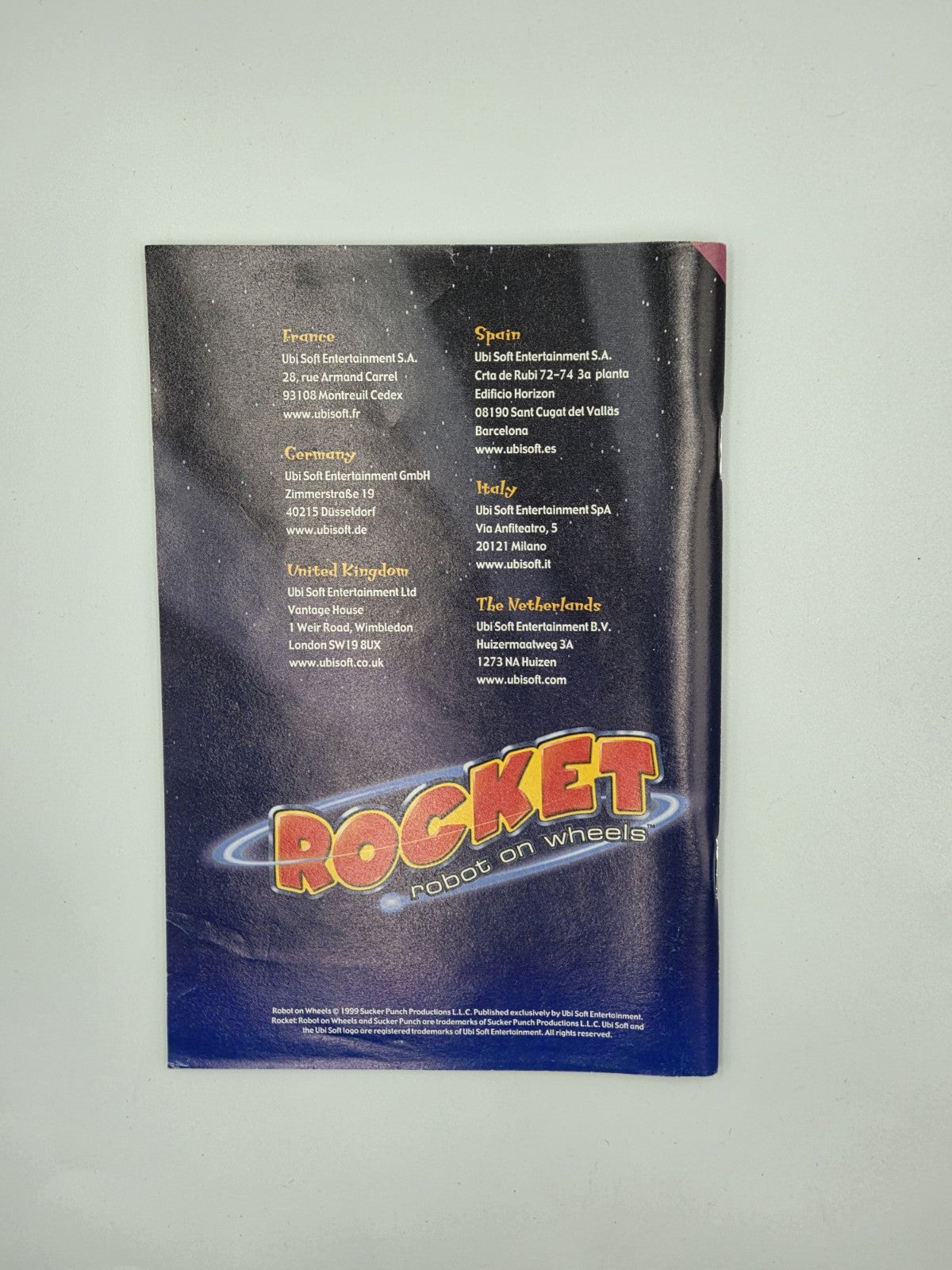 N64 Nintendo 64 Rocket Robot On Wheels mit OVP und Anleitung EUR
