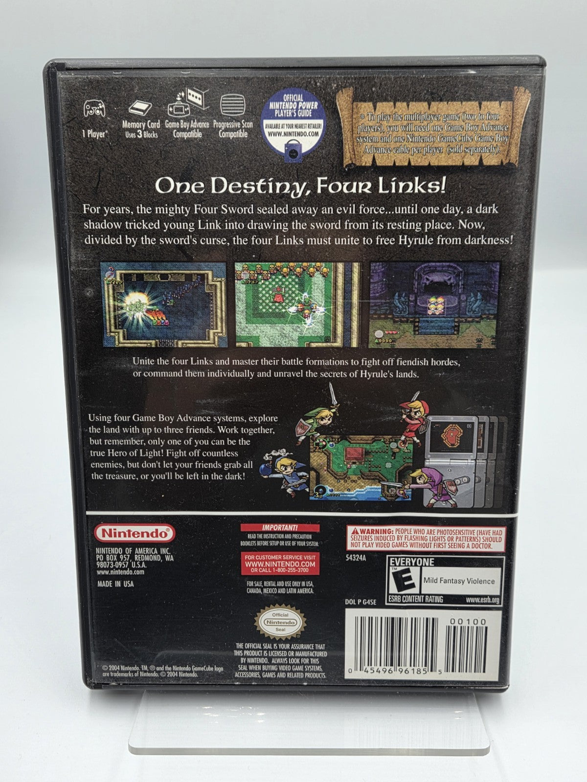 Nintendo GameCube The Legend of Zelda Four Swords Adventures + OVP USA NTSC - T-Retro-Games