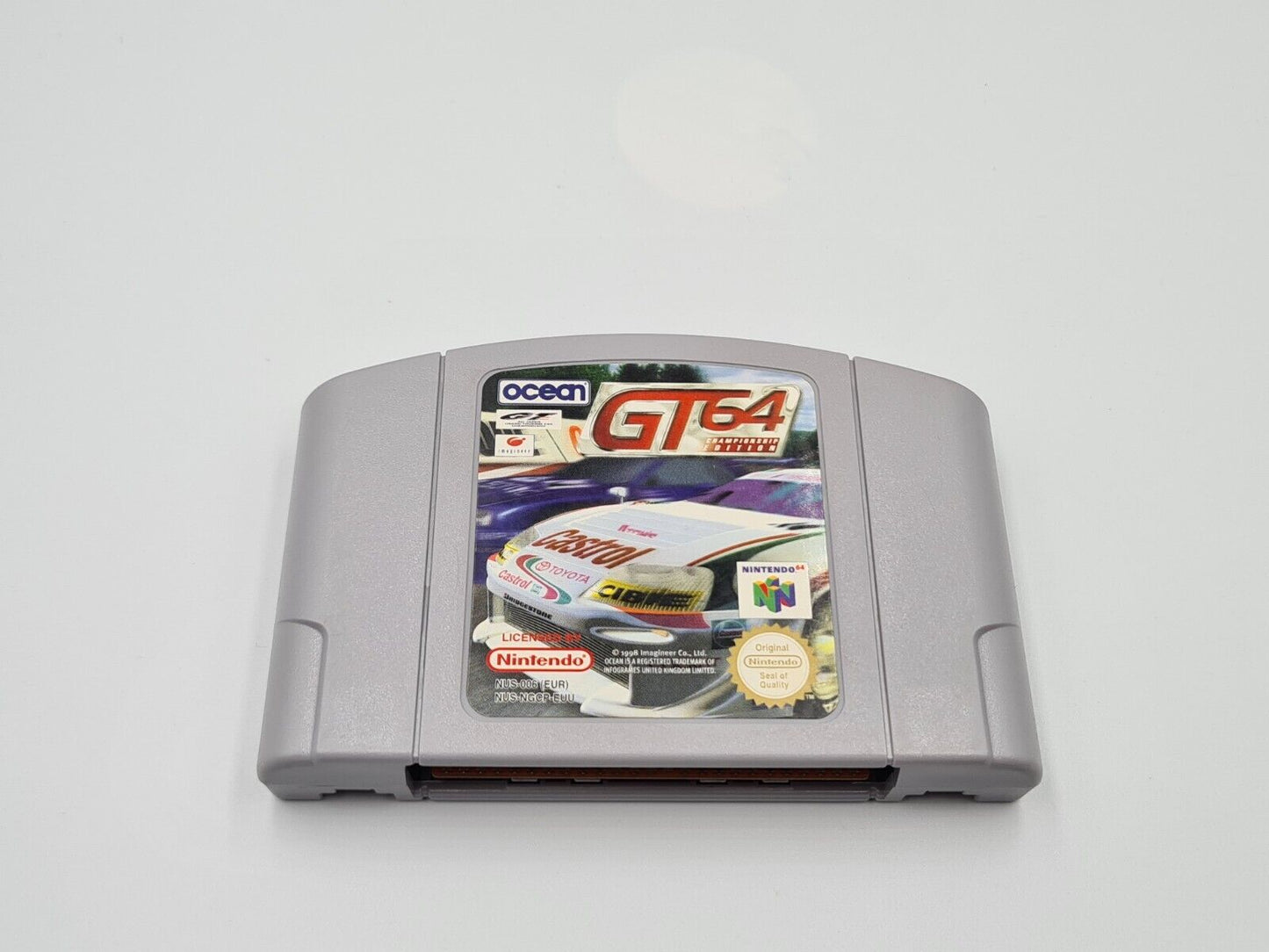 N64 Nintendo 64 GT64 Championship Edition mit OVP und Anleitung EUR - T-Retro-Games