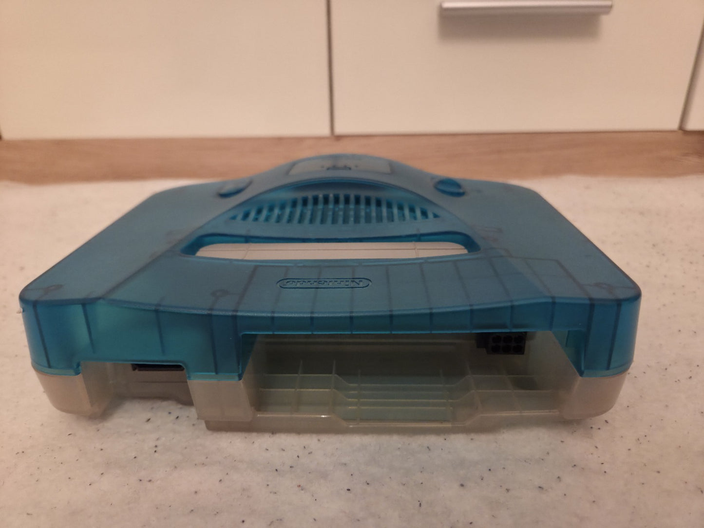 N64 Nintendo 64 Clear Blue Konsole Console OVP
