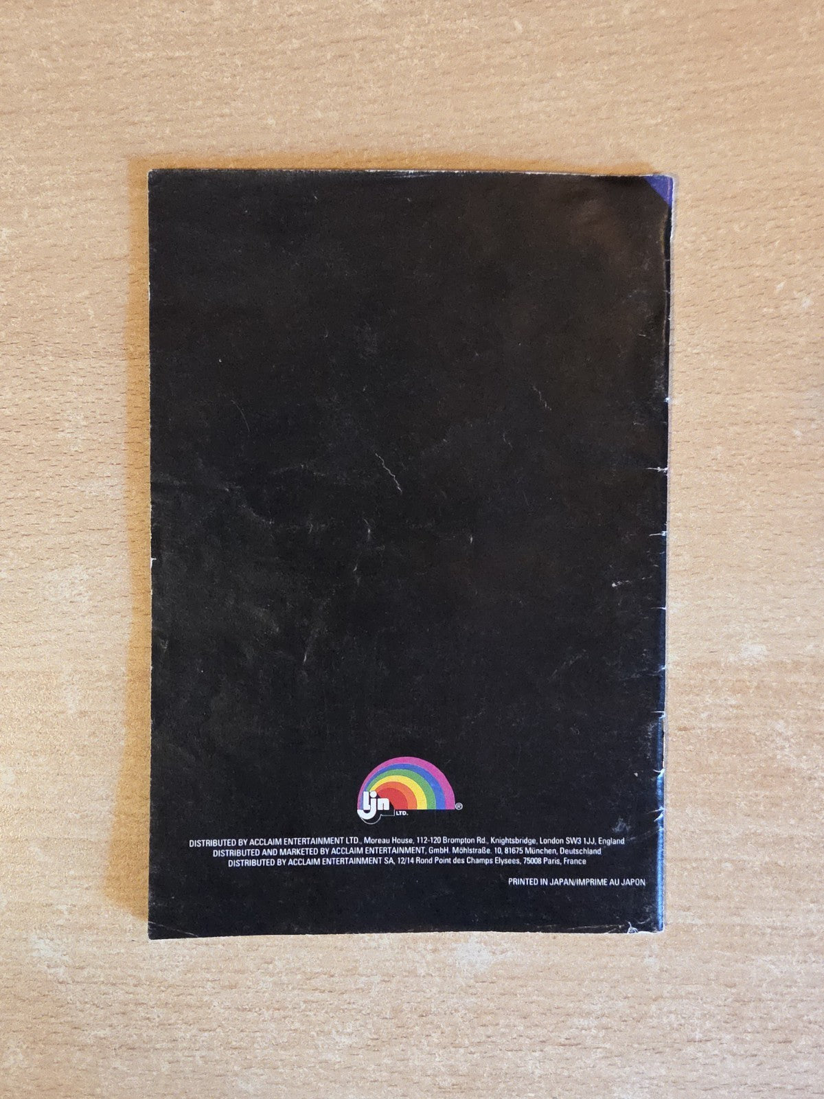 SNES Super Nintendo T2 The Arcade Game Spielanleitung Instruction Booklet NOE