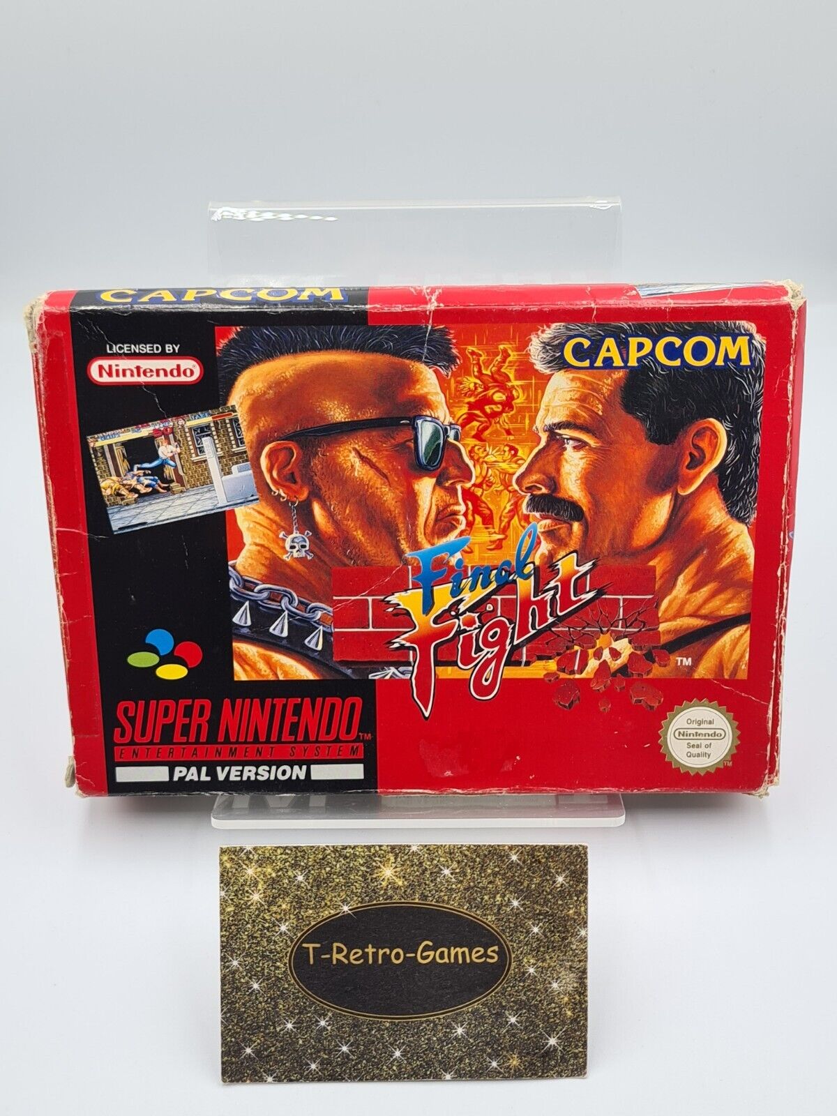 SNES Super Nintendo Final Fight mit OVP und Anleitung FRG - T-Retro-Games