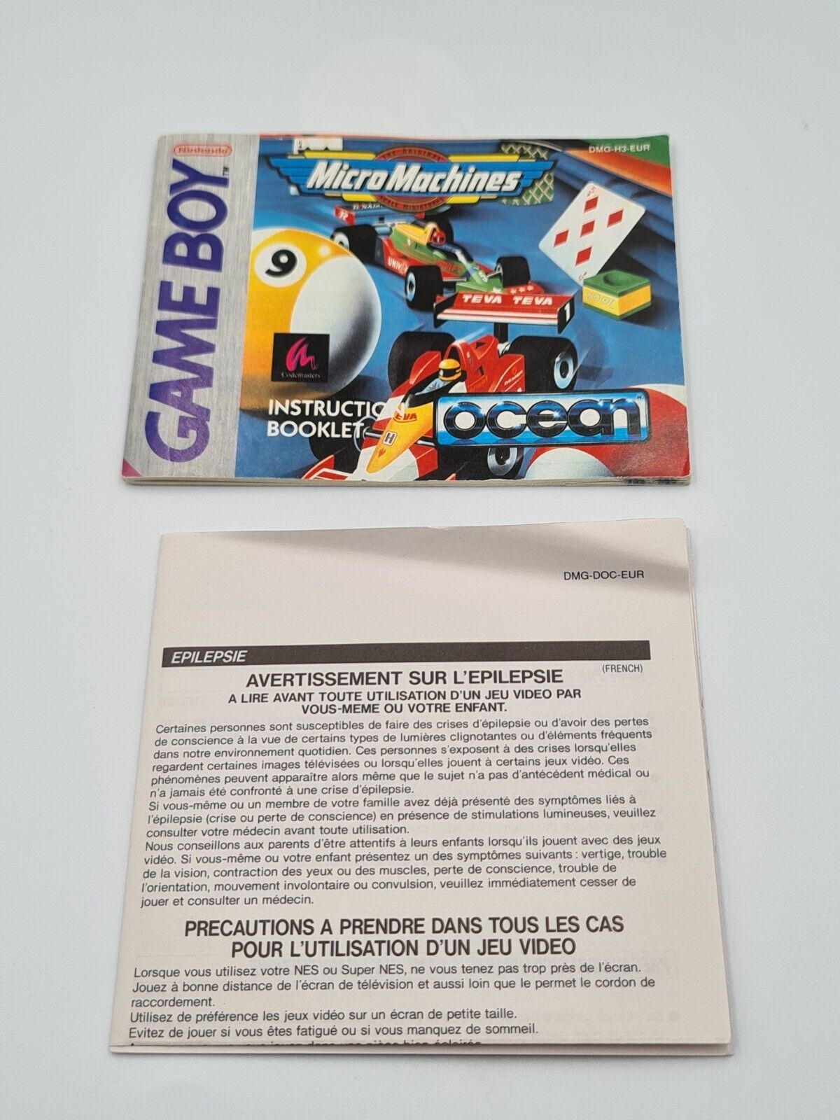 Nintendo Game Boy Micro Machines mit OVP und Anleitung EUR - T-Retro-Games