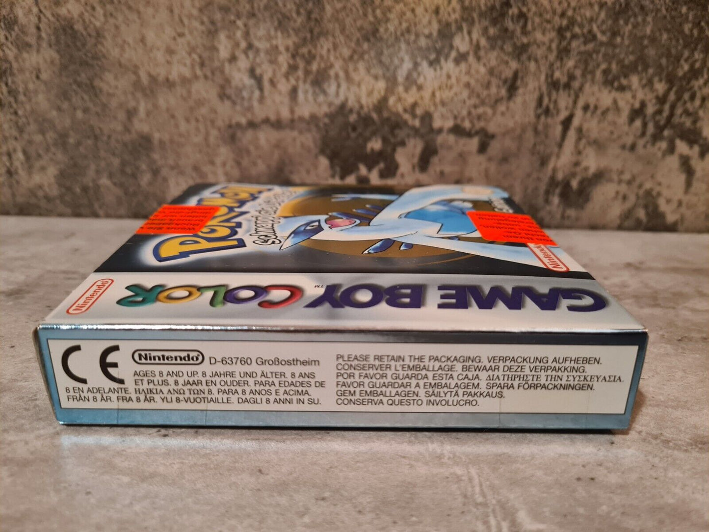 Nintendo Game Boy Color Pokemon Silberne Edition mit OVP und Anleitung NOE - T-Retro-Games