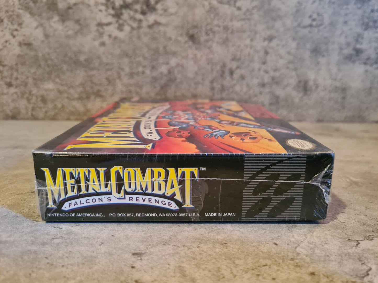 SNES Super Nintendo Metal Combat Falcon's Revenge Neu Sealed NTSC USA - T-Retro-Games