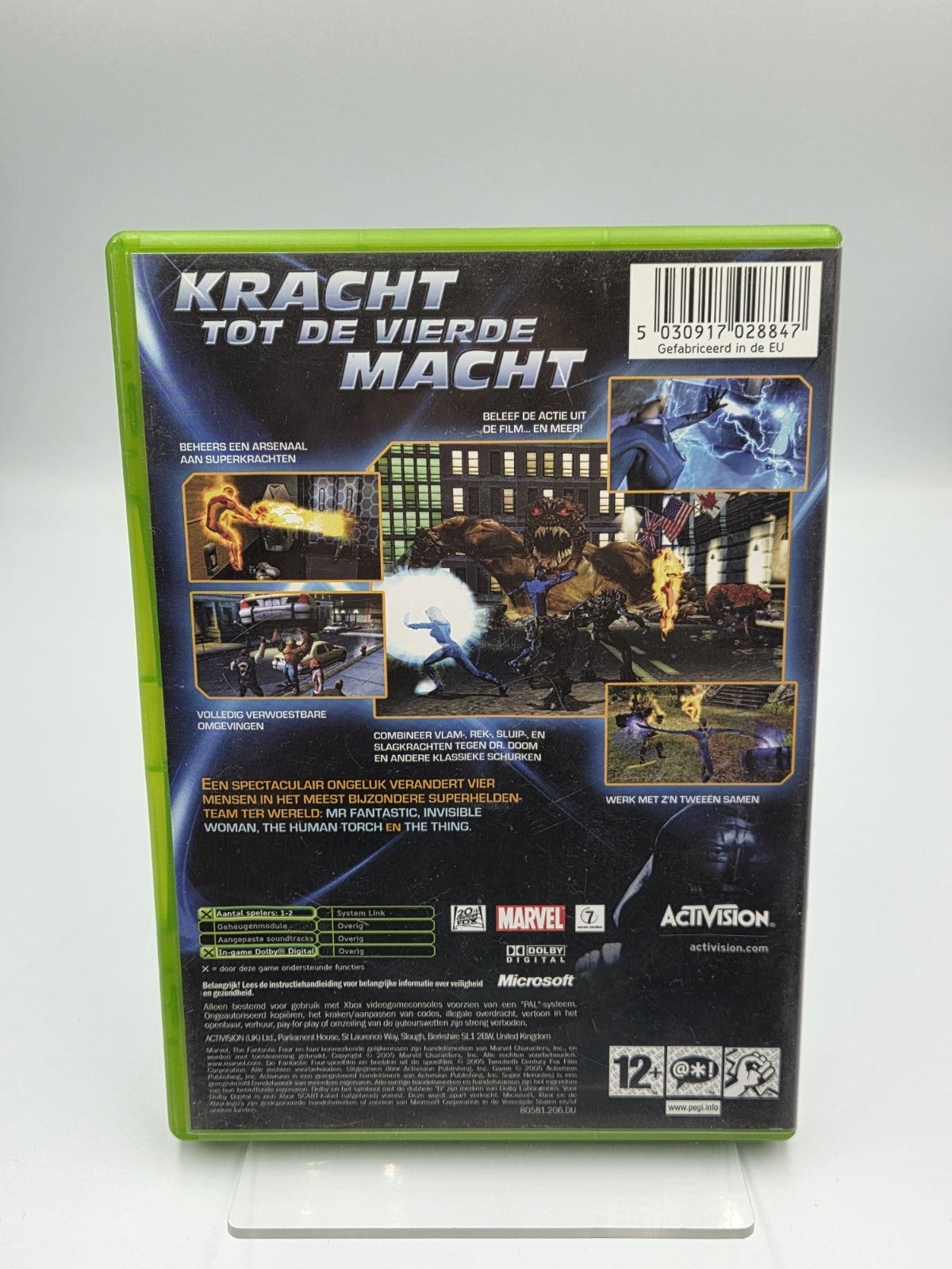 XBOX Spiel Fantastic 4 mit OVP und Anleitung HOL