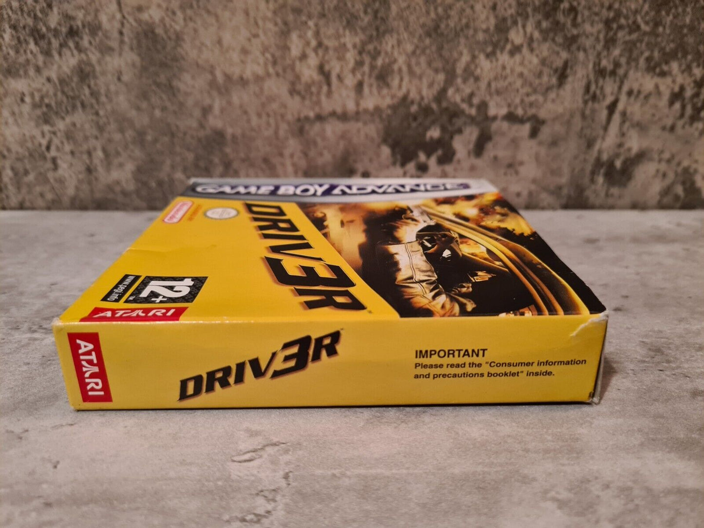 Nintendo Gameboy Advance Driv3r mit OVP und Anleitung EUR - T-Retro-Games