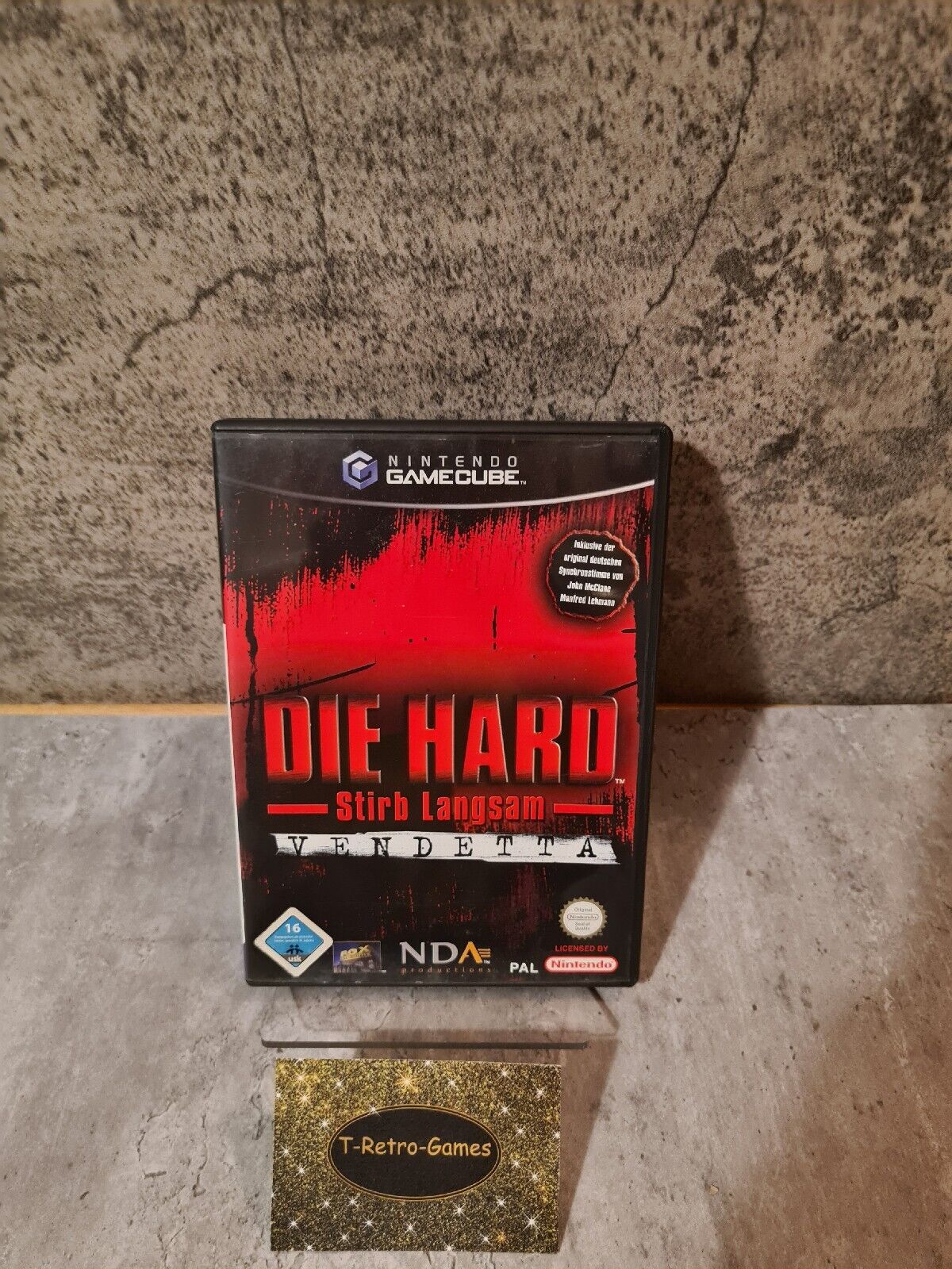 Nintendo GameCube Die Hard Stirb Langsam Vendetta mit OVP NOE - T-Retro-Games