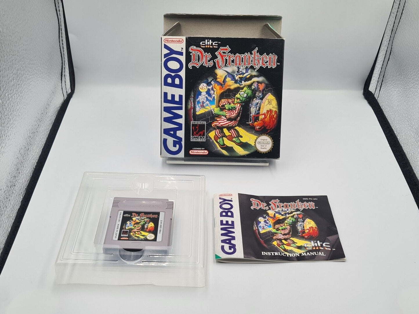 Nintendo Game Boy Classic Dr. Franken mit OVP und Anleitung UKV - T-Retro-Games