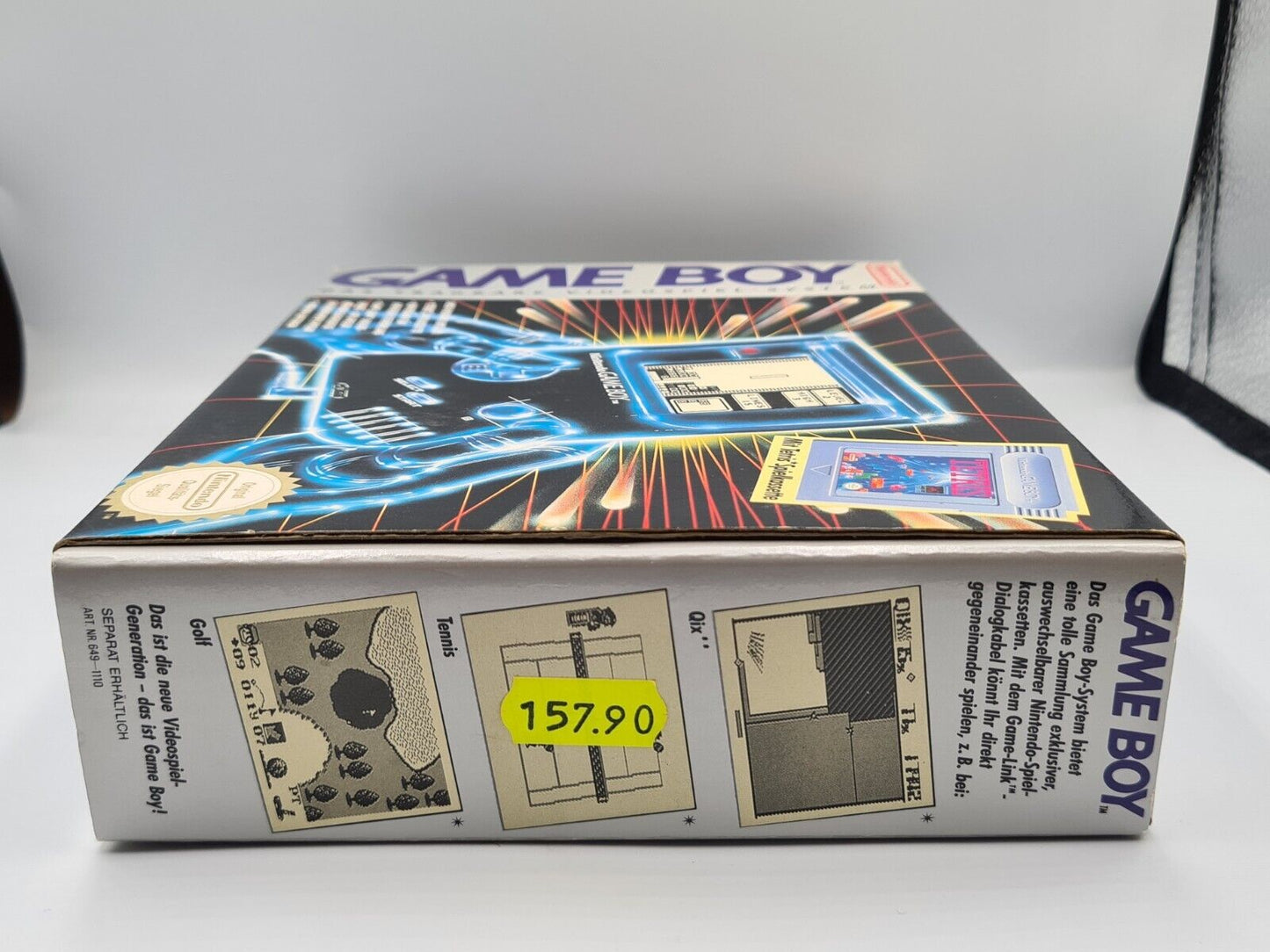 Nintendo Game Boy Classic Konsole Console Tetris OVP NOE Deutsch - T-Retro-Games