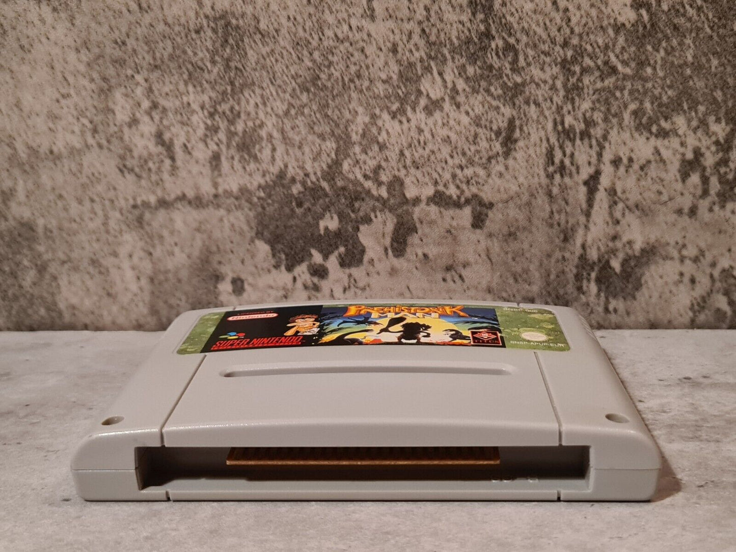 SNES Super Nintendo Prehistorik Man Modul EUR - T-Retro-Games