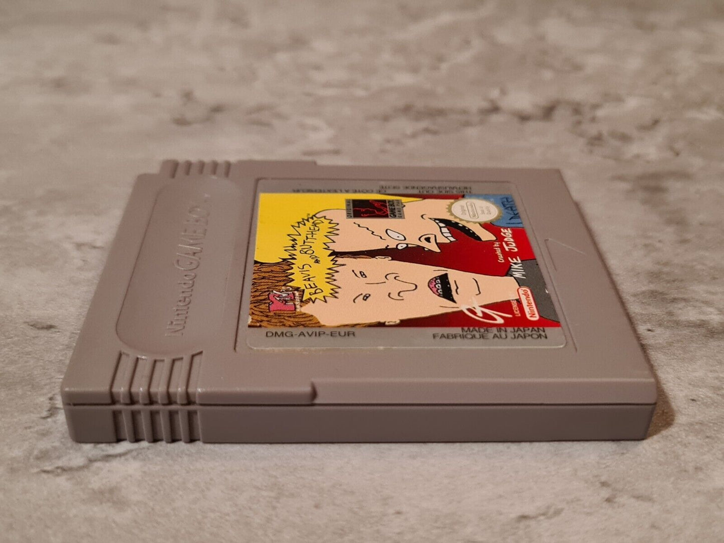 Nintendo Game Boy Classic Spiel Beavis and Butt-Head Modul EUR - T-Retro-Games
