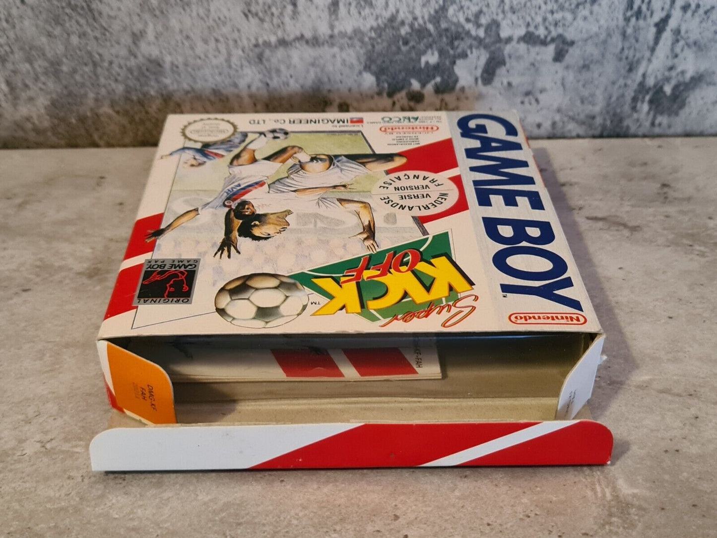 Nintendo Game Boy Classic Spiel Super Kick Off mit OVP und Anleitung FAH - T-Retro-Games