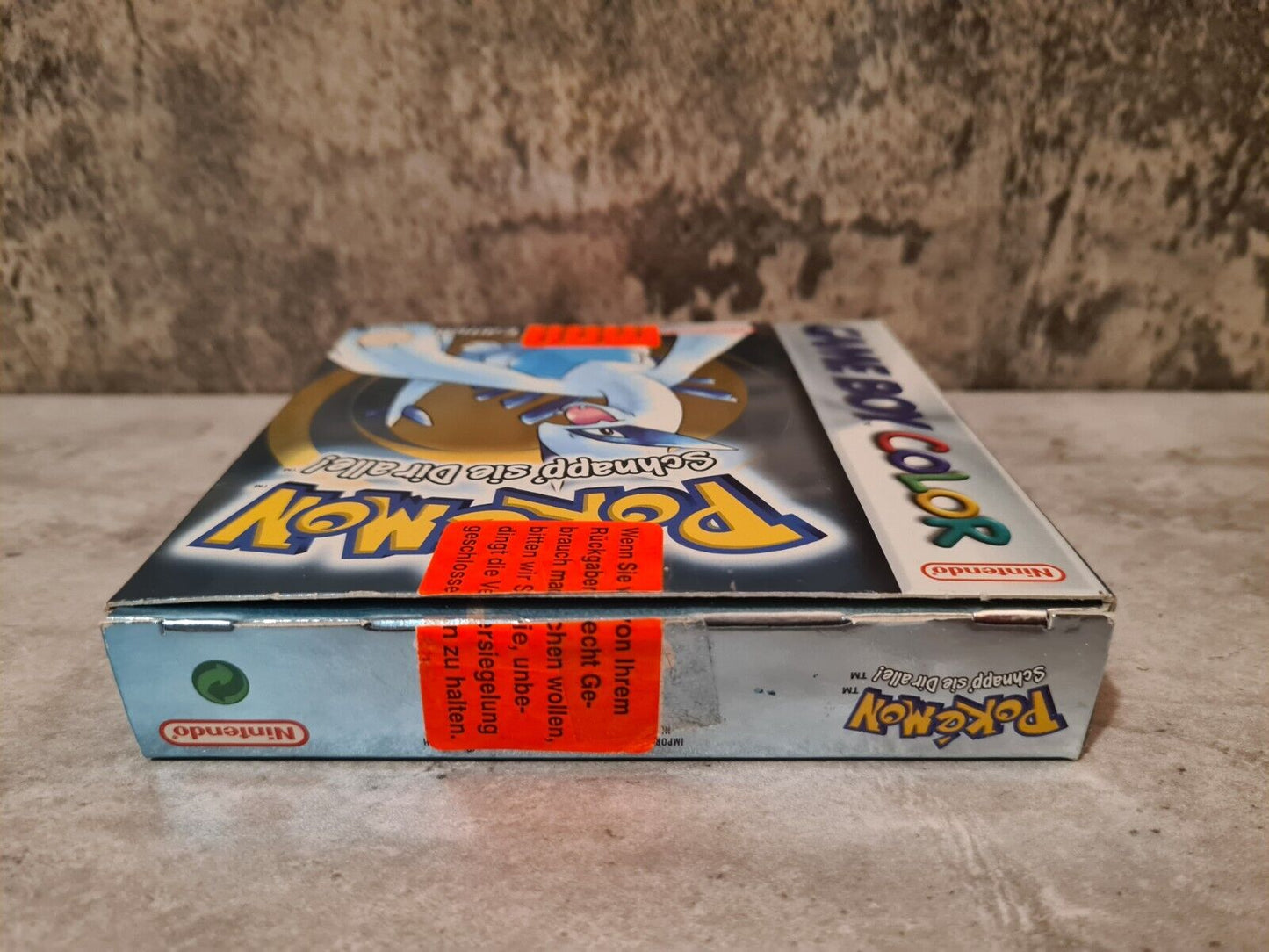 Nintendo Game Boy Color Pokemon Silberne Edition mit OVP und Anleitung NOE - T-Retro-Games