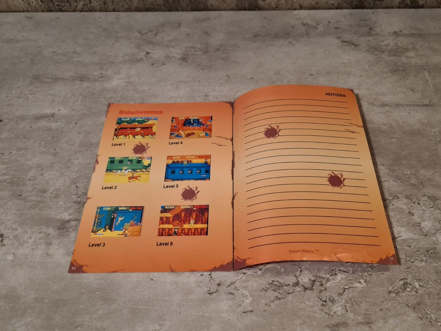 SNES Super Nintendo Sunset Riders mit OVP und Anleitung NOE - T-Retro-Games