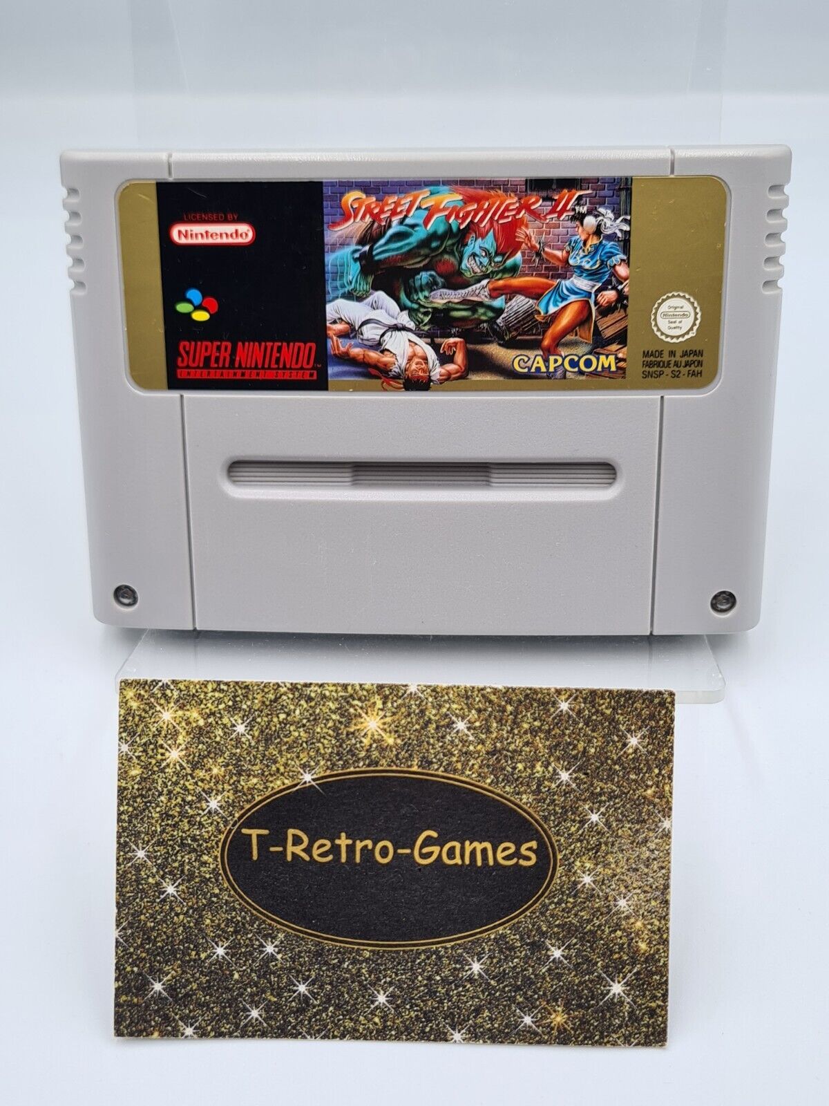 SNES Super Nintendo Super Street Fighter II Modul FAH - T-Retro-Games
