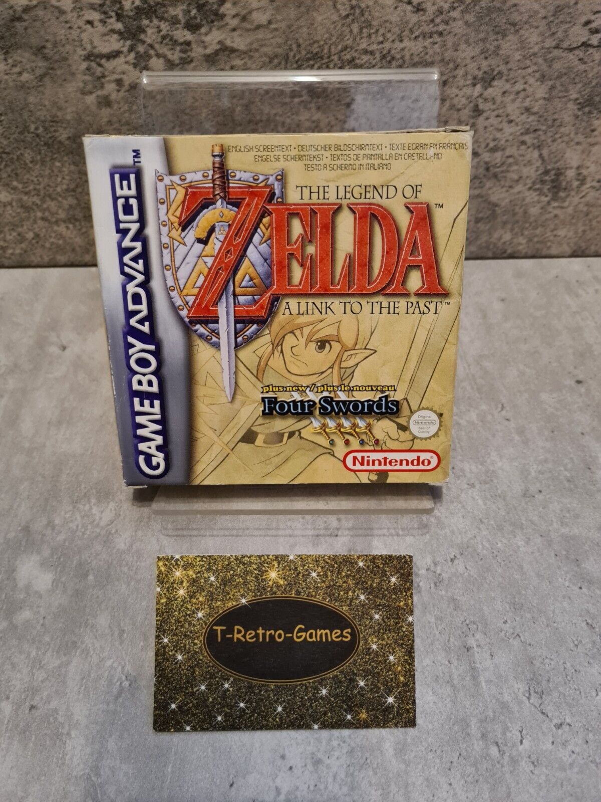 Nintendo Gameboy Advance The Legend of Zelda Four Swords mit OVP + Anleitung EUR - T-Retro-Games