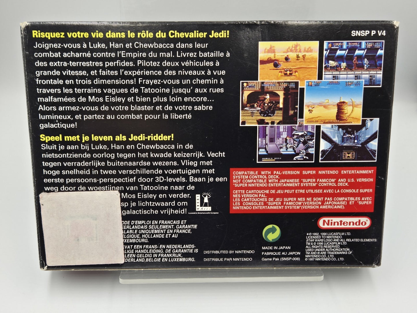 SNES Super Nintendo Super Star Wars mit OVP und Anleitung FAH