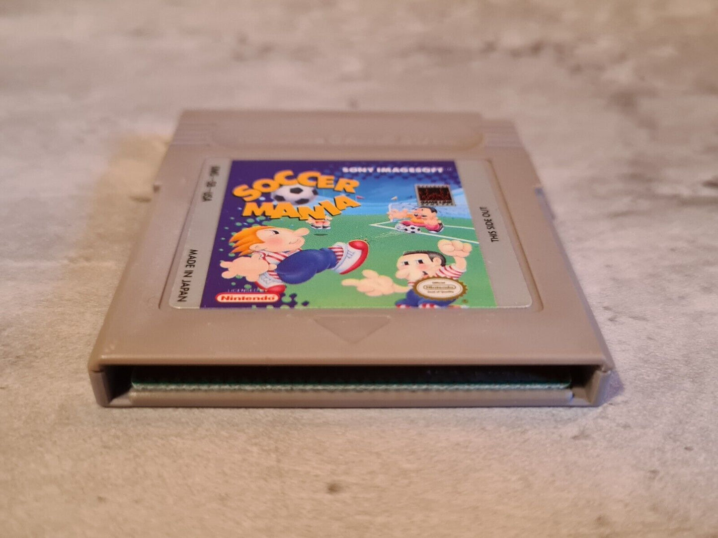 Nintendo Game Boy Classic Spiel Soccer Mania Modul USA - T-Retro-Games