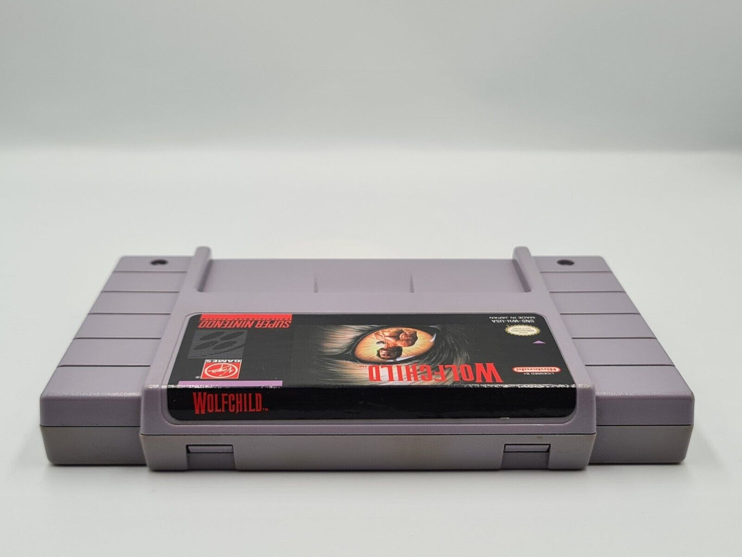 SNES Super Nintendo Wolfchild NTSC USA Modul