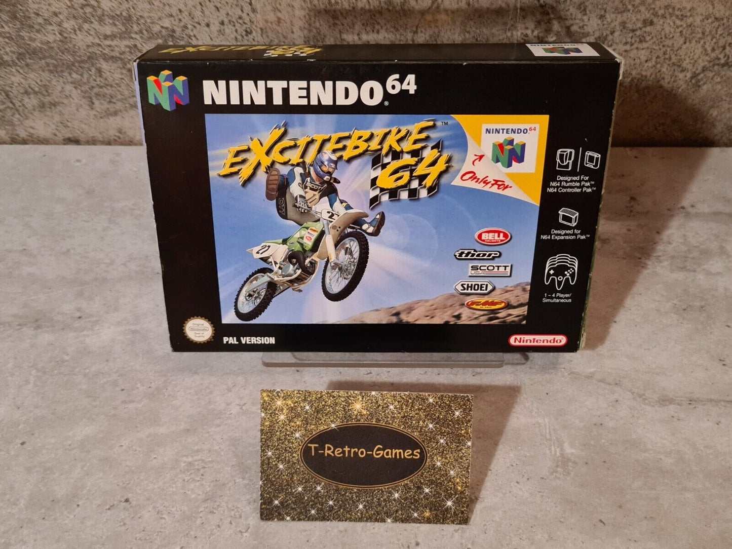 N64 Nintendo 64 Excitebike 64 mit OVP und Anleitung EUR - T-Retro-Games
