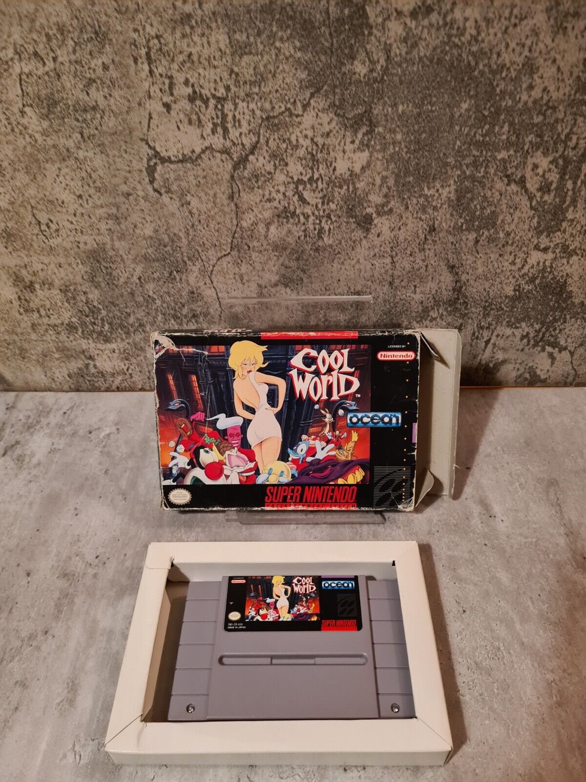 SNES Cool World mit OVP NTSC USA - T-Retro-Games