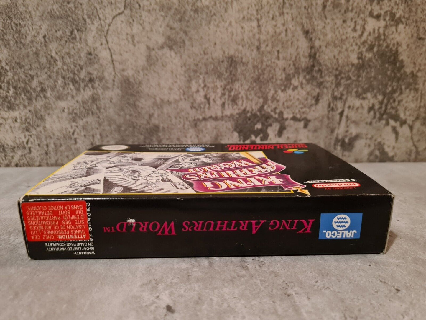 SNES Super Nintendo King Arthur's World mit OVP und Anleitung FAH - T-Retro-Games