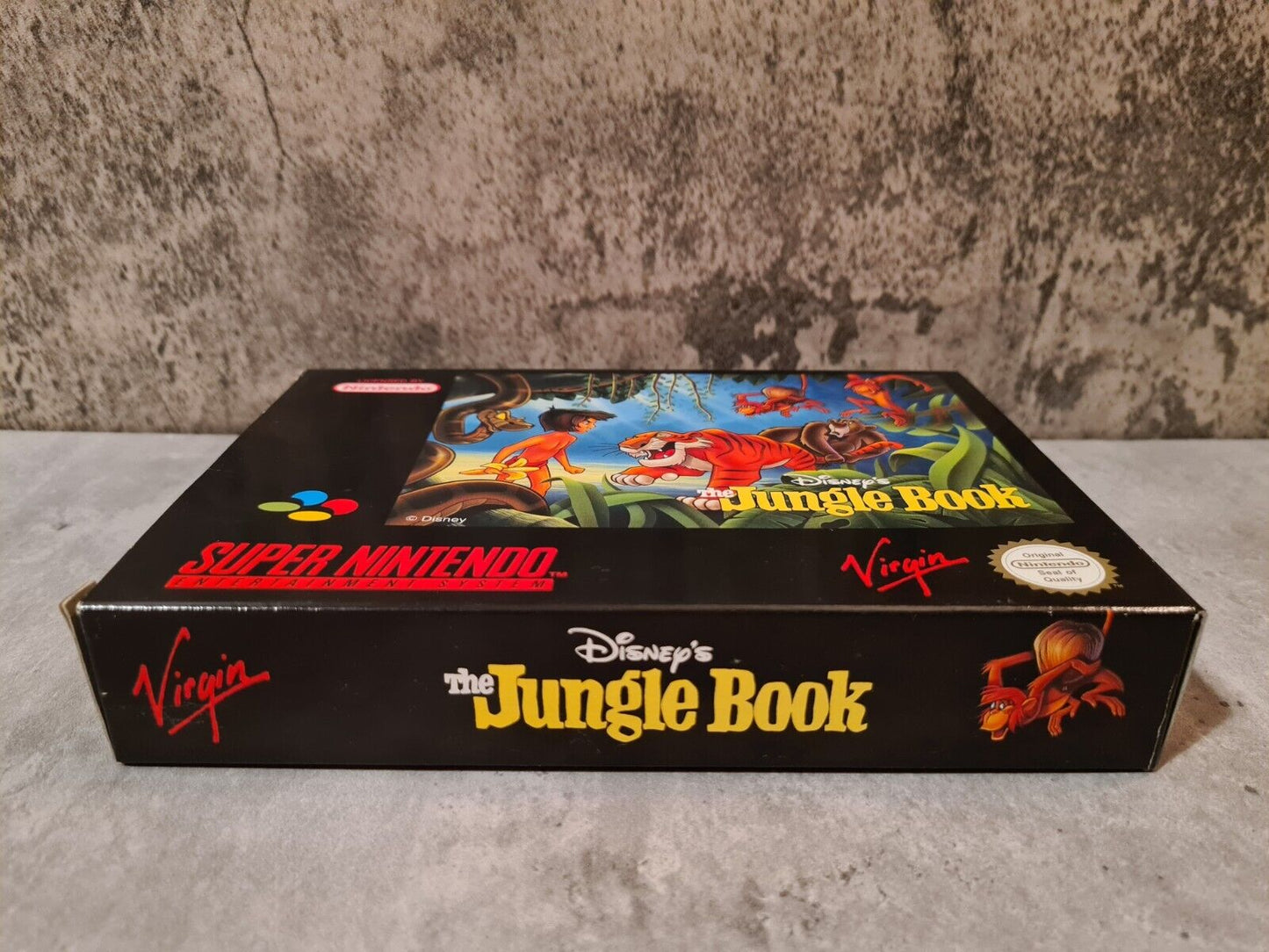 SNES Super Nintendo Disney's The Jungle Book mit OVP und Anleitung HOL - T-Retro-Games