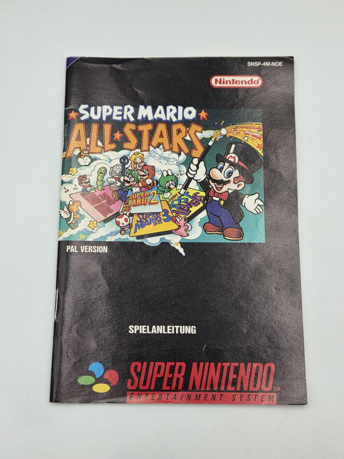SNES Super Nintendo Super Mario Allstars mit OVP und Anleitung NOE