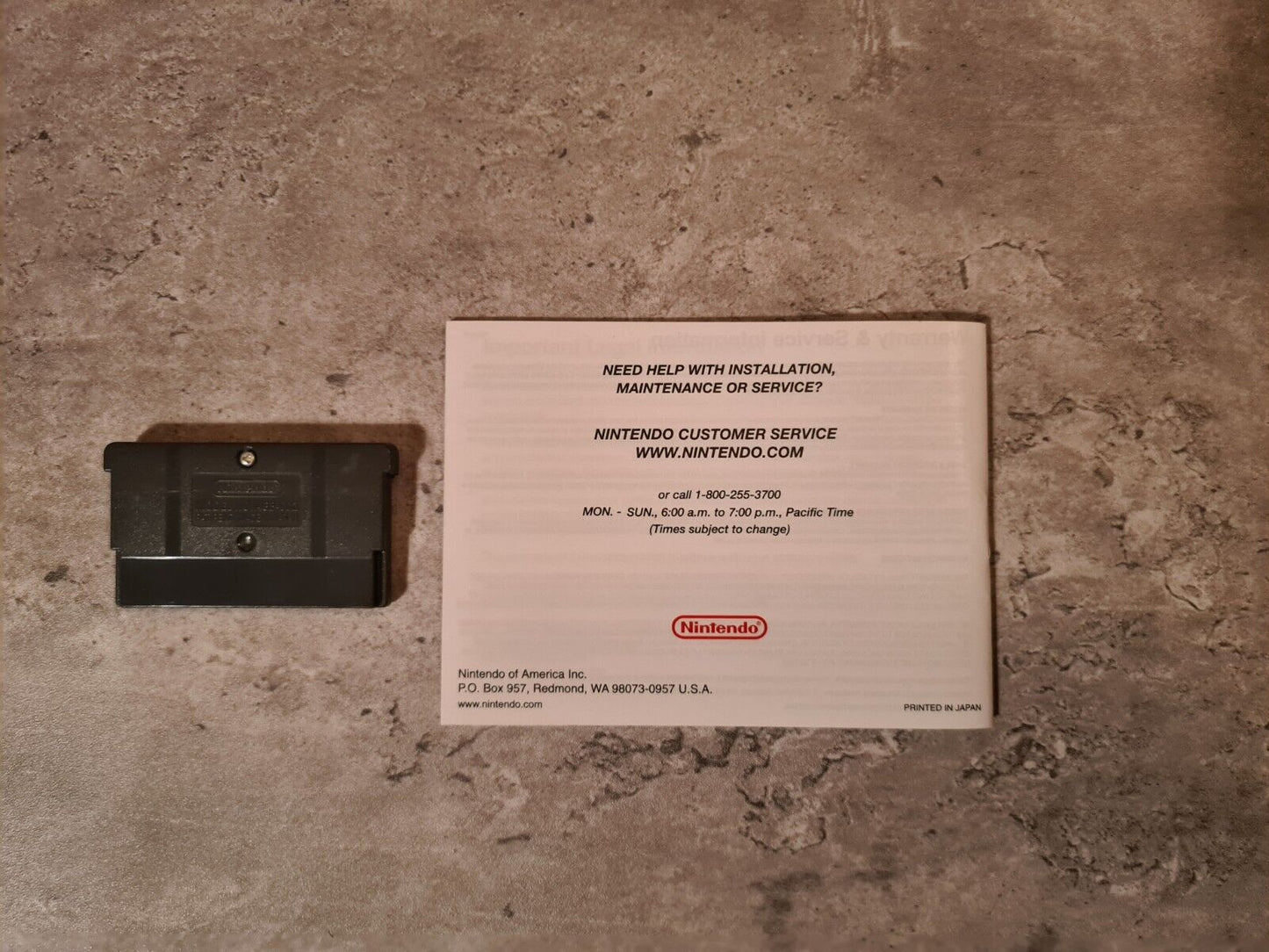 Nintendo Game Boy Advance Final Fantasy VI Advance mit OVP und Anleitung USA - T-Retro-Games