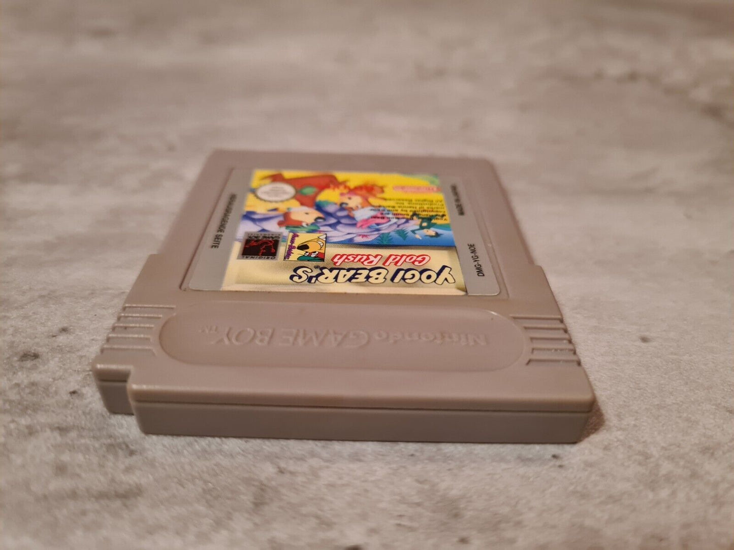 Nintendo Gameboy Classic Spiel Yogi Bear's Gold Rush Modul NOE - T-Retro-Games
