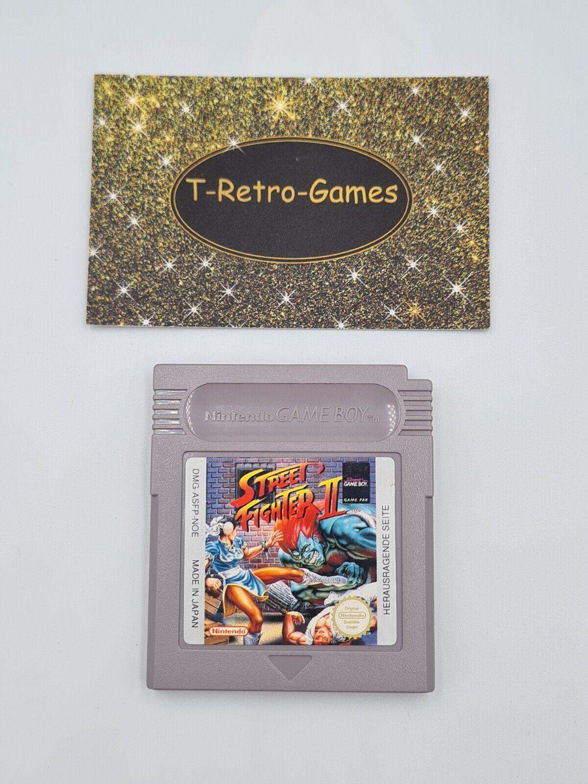 Nintendo Game Boy Classic Spiel Street Fighter II Modul NOE - T-Retro-Games