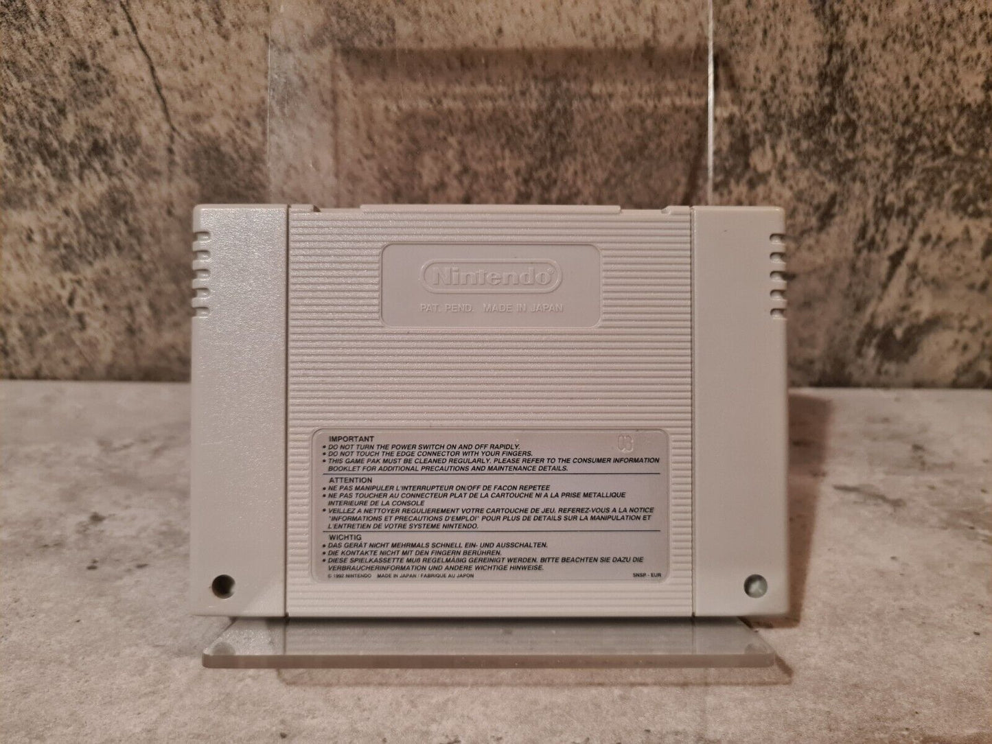 SNES Super Nintendo Indiana Jones Greatest Adventures Modul EUR - T-Retro-Games