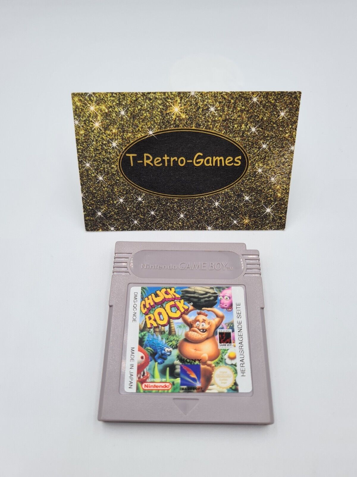 Nintendo Game Boy Classic Spiel Chuck Rock Modul NOE - T-Retro-Games
