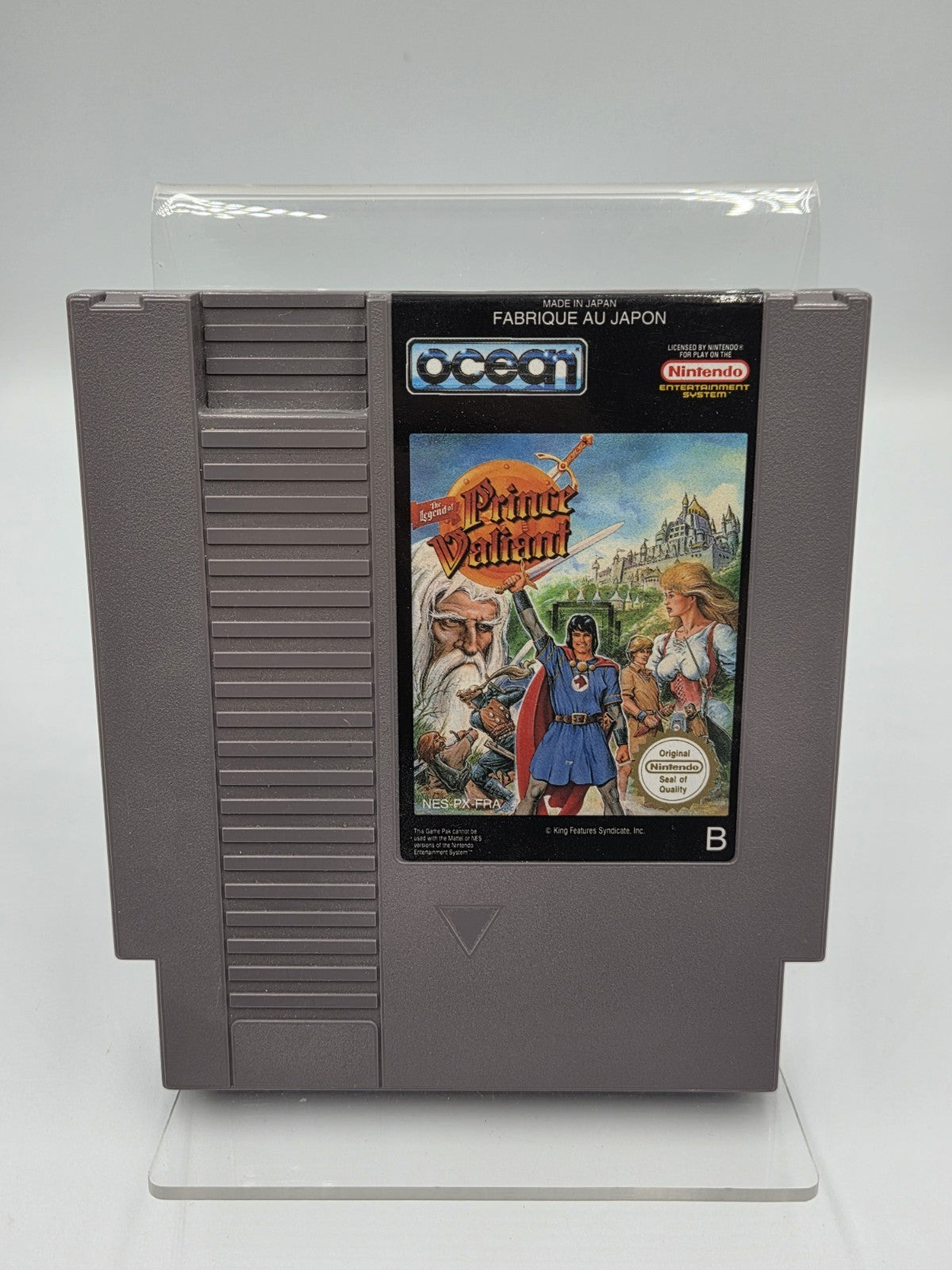 NES The Legend of Prince Valiant mit OVP und Anleitung FRA