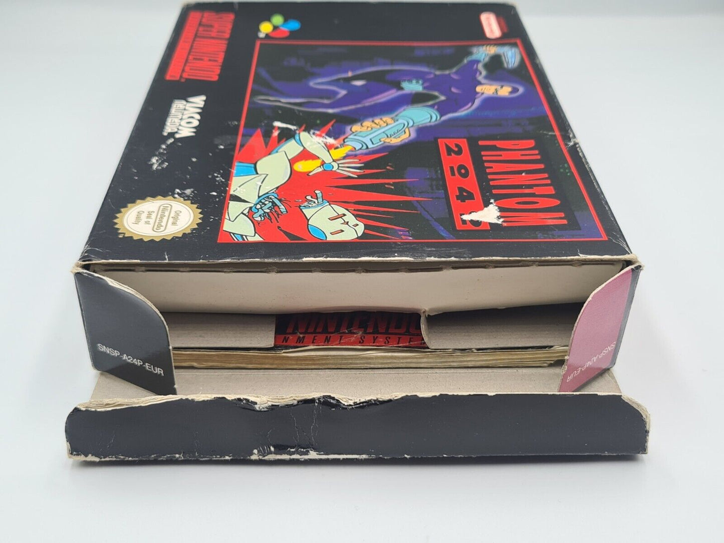 SNES Super Nintendo Phantom 2040 mit OVP und Anleitung EUR - T-Retro-Games