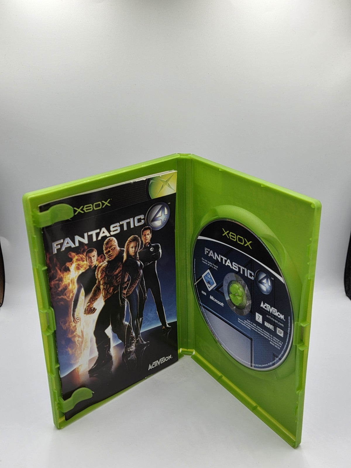 XBOX Spiel Fantastic 4 mit OVP und Anleitung HOL