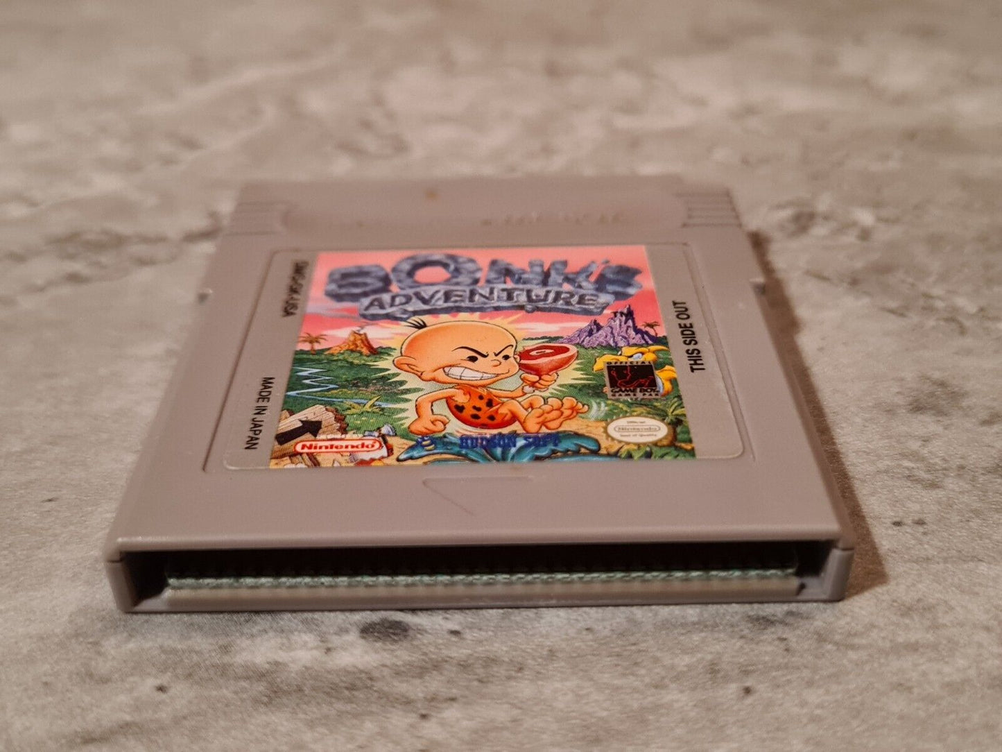 Nintendo Game Boy Classic Spiel Bonk's Adventure Modul USA - T-Retro-Games