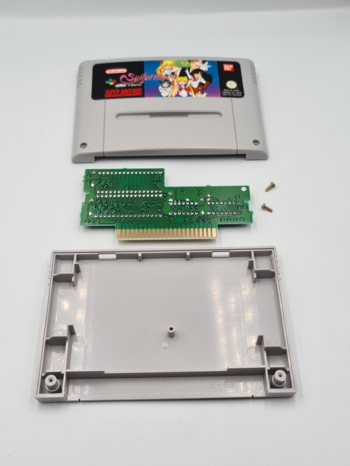 SNES Super Nintendo Sailor Moon mit OVP und Anleitung FRA/SFRA - T-Retro-Games