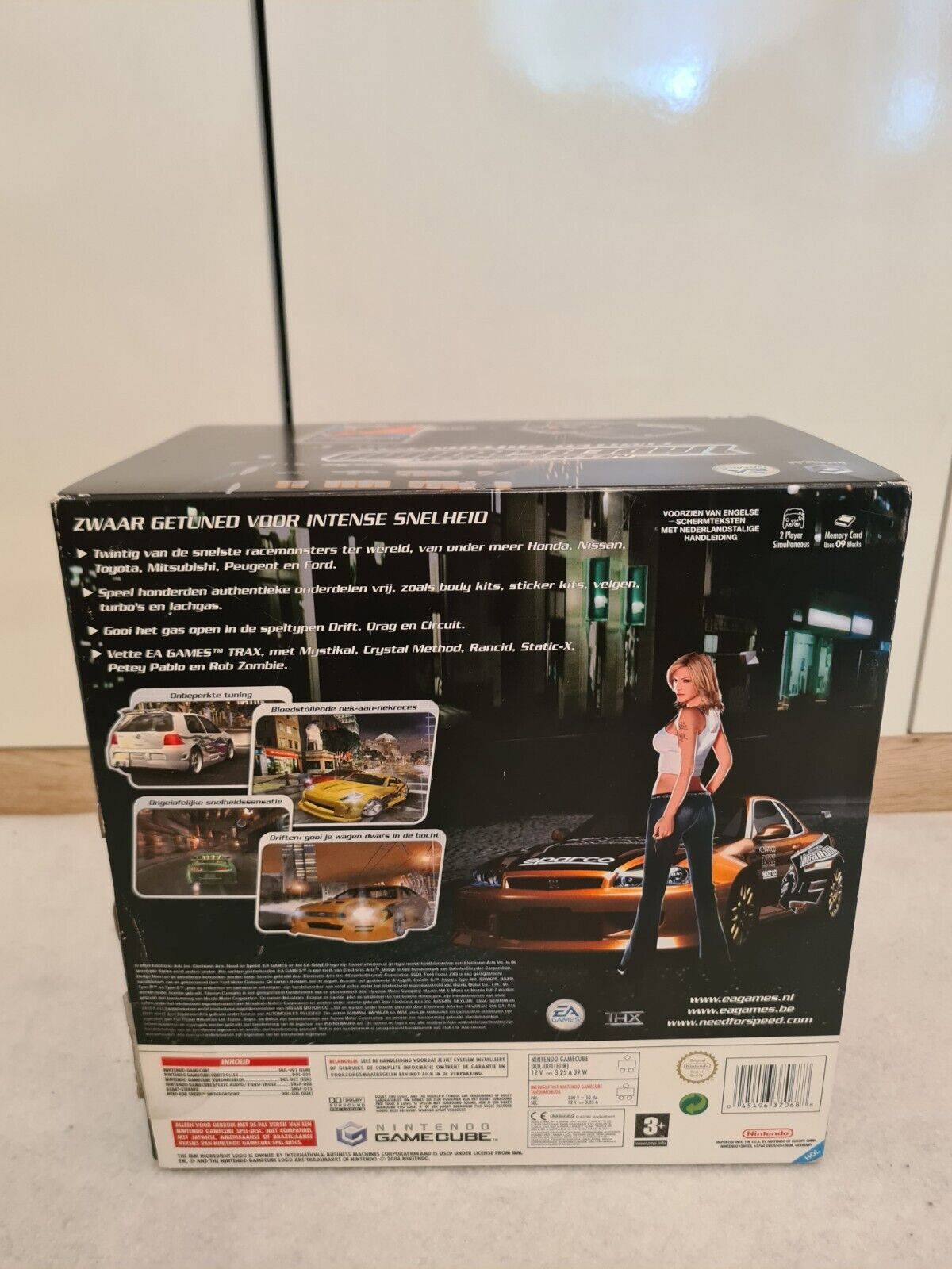 Nintendo GameCube Need For Speed Underground Limited Edition Pak Console OVP
