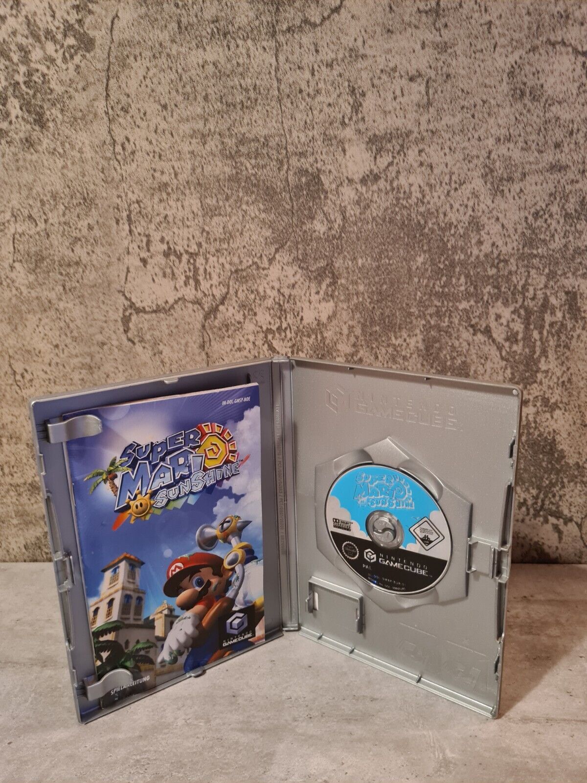 Nintendo GameCube Super Mario Sunshine mit OVP und Anleitung NOE - T-Retro-Games
