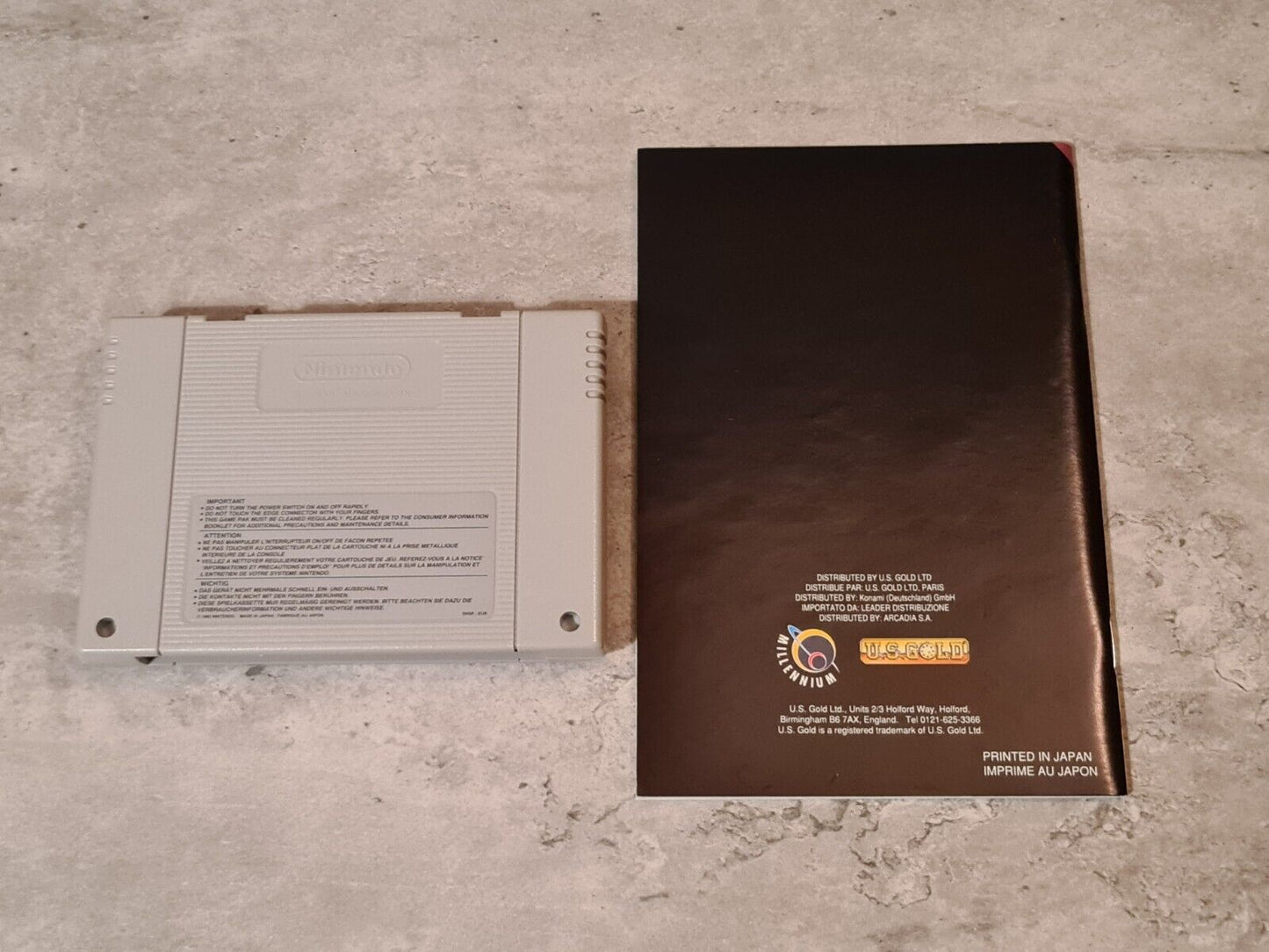 SNES Super Nintendo Operation Starfi5h mit OVP und Anleitung EUR - T-Retro-Games