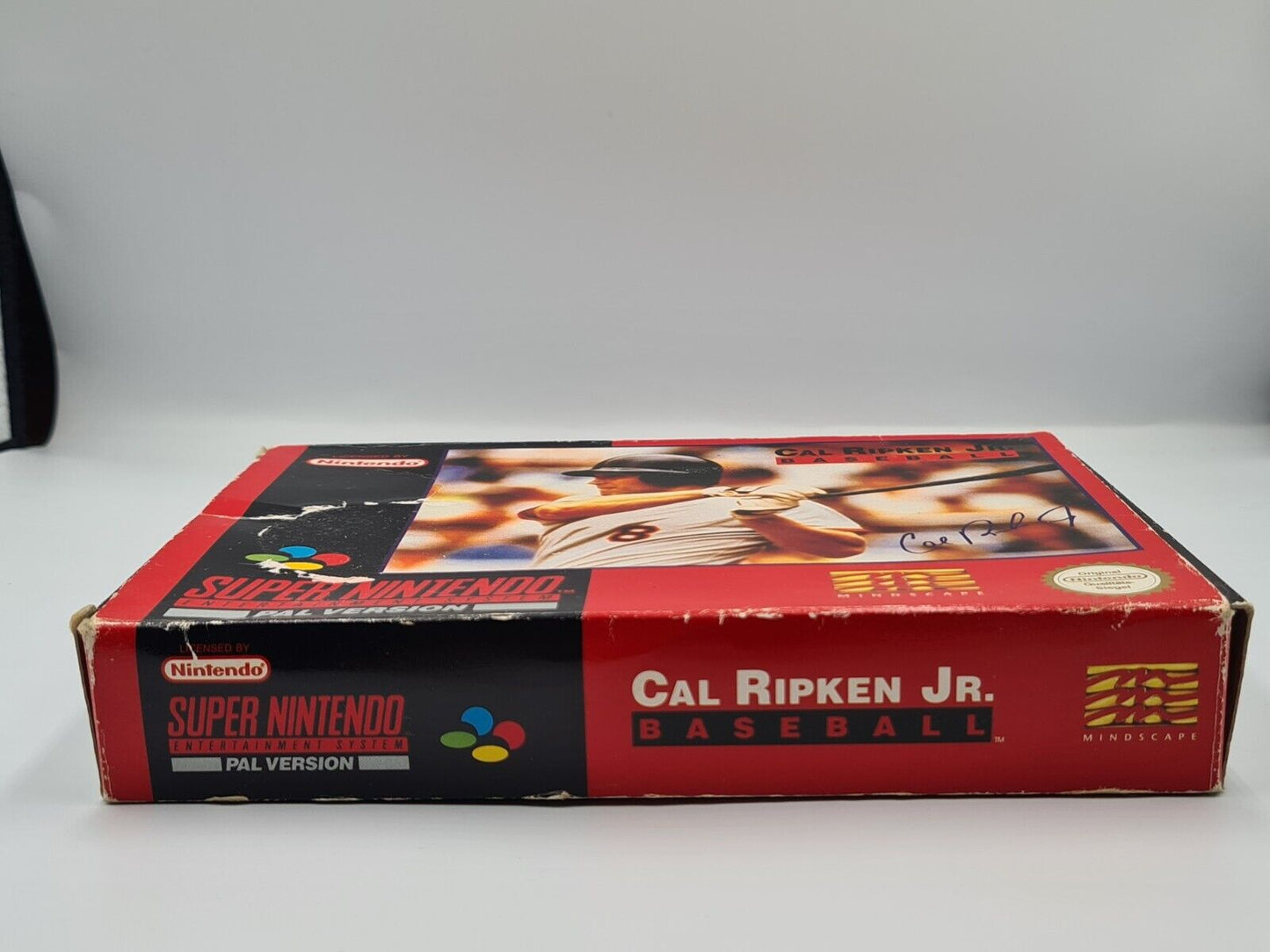SNES Super Nintendo Cal Ripken JR. Baseball mit OVP und Anleitung NOE - T-Retro-Games