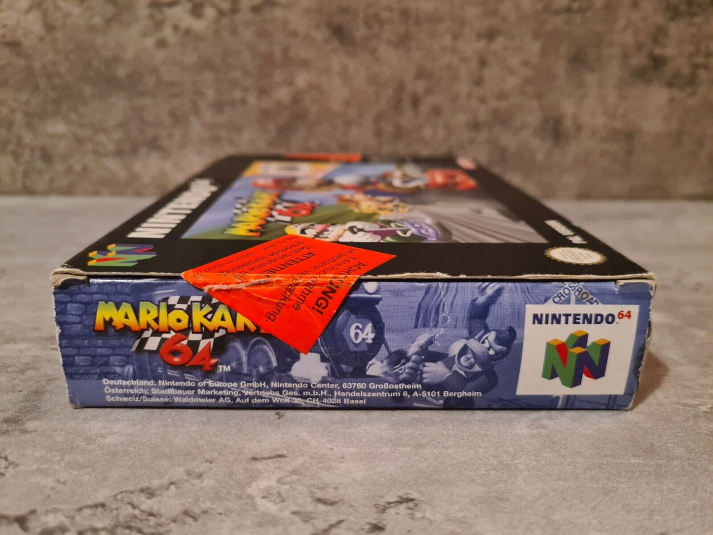 N64 Nintendo 64 Mario Kart 64 mit OVP und Anleitung NOE - T-Retro-Games