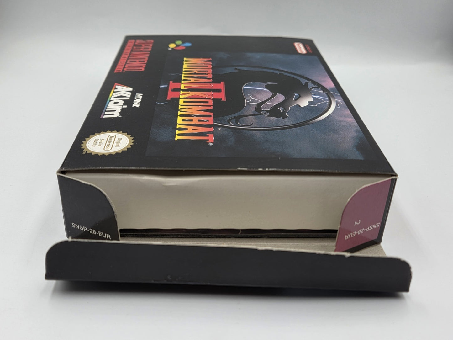 SNES Super Nintendo Mortal Kombat II 2 mit OVP und Anleitung EUR