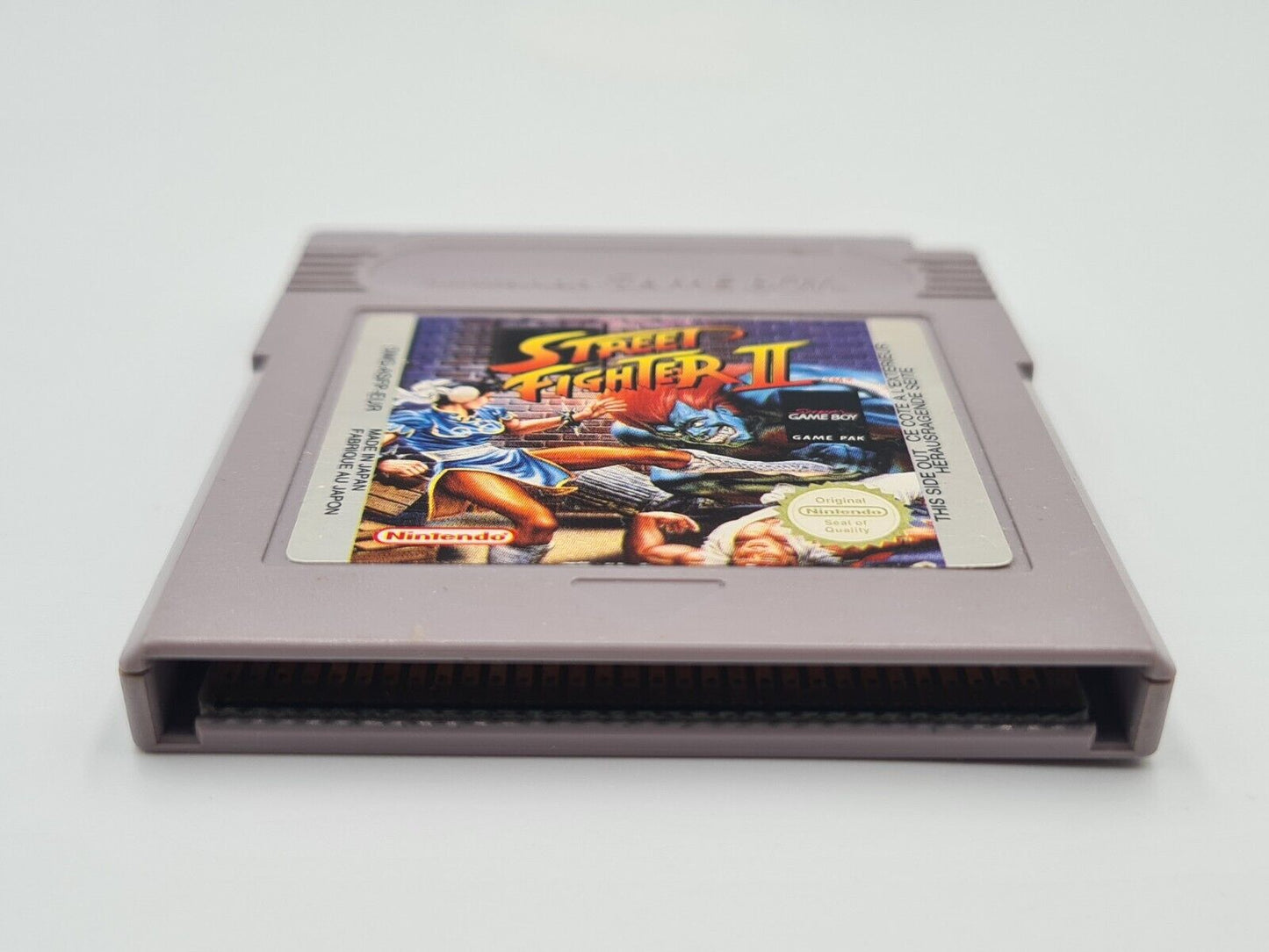 Nintendo Game Boy Classic Spiel Street Fighter II Modul EUR - T-Retro-Games