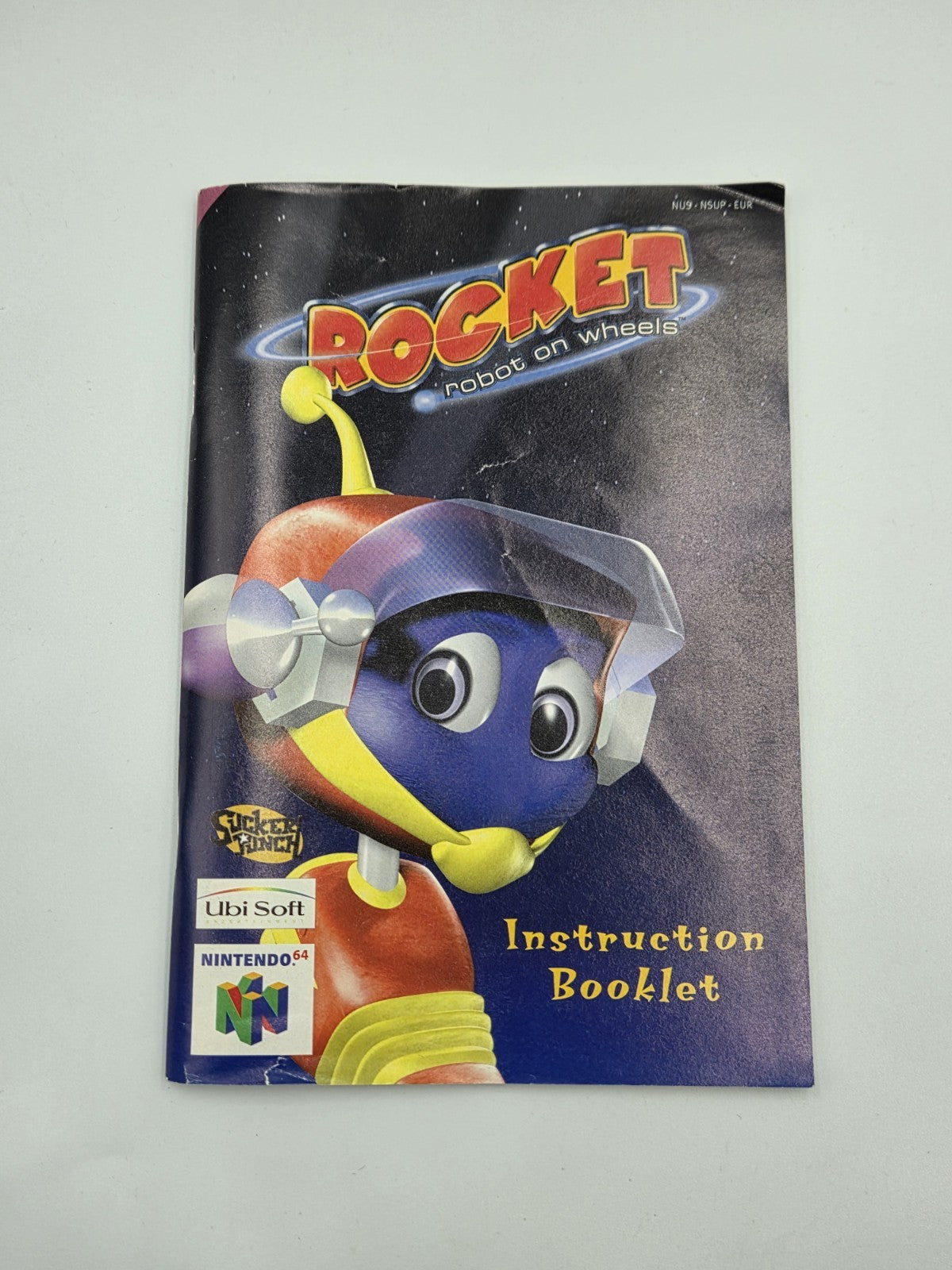 N64 Nintendo 64 Rocket Robot On Wheels mit OVP und Anleitung EUR