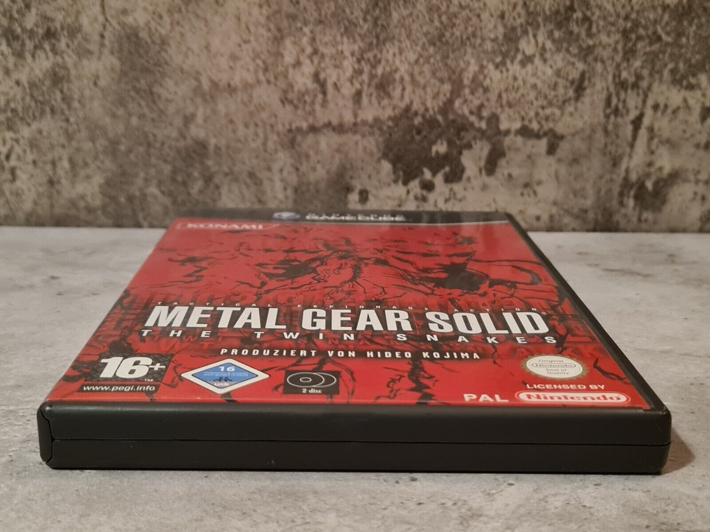 Nintendo GameCube Metal Gear Solid The Twin Snakes mit OVP NOE 2 Discs - T-Retro-Games